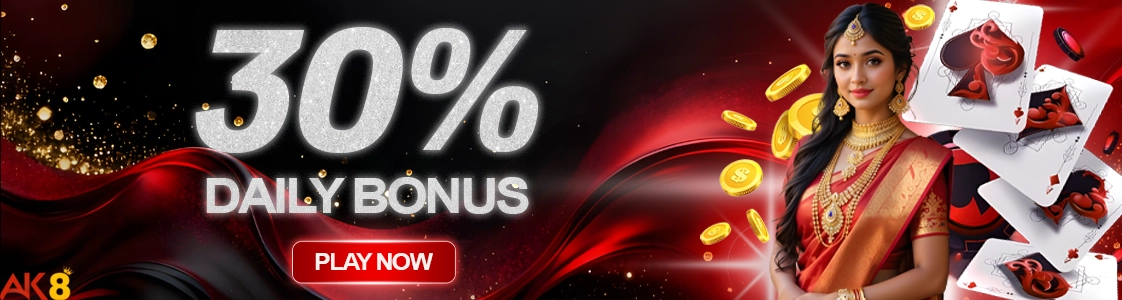 30% Daily Bonus AK8 Nepal